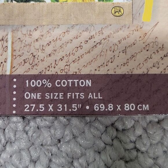 NEW Michel Design Works Chef's Apron OSFA Cotton Sunflowers Floral - Picture 5 of 5